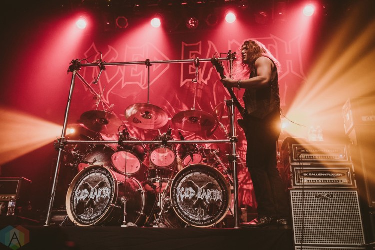 VANCOUVER, BC - MARCH 04: Iced Earth performs at Rickshaw Theatre in Vancouver on March 04, 2018. (Photo: Tim Nguyen/Aesthetic Magazine)