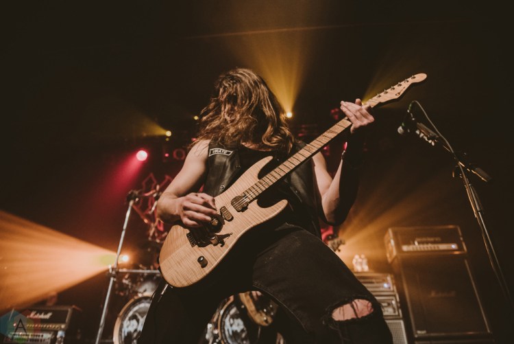 VANCOUVER, BC - MARCH 04: Iced Earth performs at Rickshaw Theatre in Vancouver on March 04, 2018. (Photo: Tim Nguyen/Aesthetic Magazine)