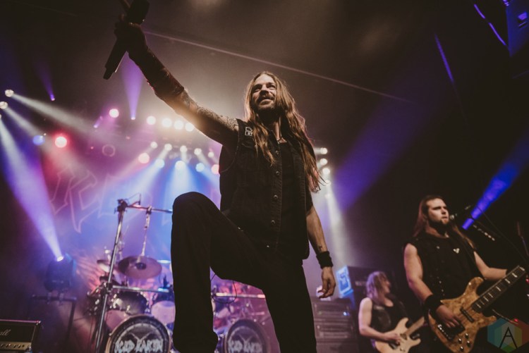 VANCOUVER, BC - MARCH 04: Iced Earth performs at Rickshaw Theatre in Vancouver on March 04, 2018. (Photo: Tim Nguyen/Aesthetic Magazine)
