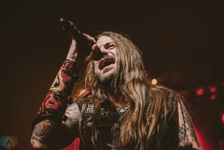 VANCOUVER, BC - MARCH 04: Iced Earth performs at Rickshaw Theatre in Vancouver on March 04, 2018. (Photo: Tim Nguyen/Aesthetic Magazine)