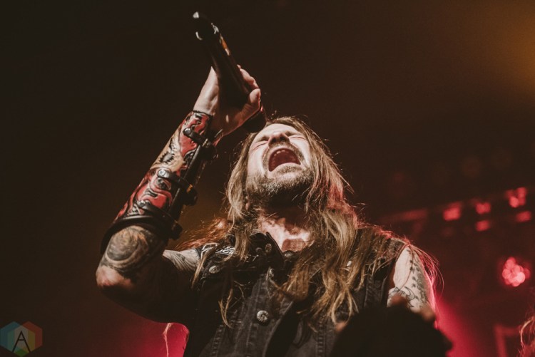 VANCOUVER, BC - MARCH 04: Iced Earth performs at Rickshaw Theatre in Vancouver on March 04, 2018. (Photo: Tim Nguyen/Aesthetic Magazine)