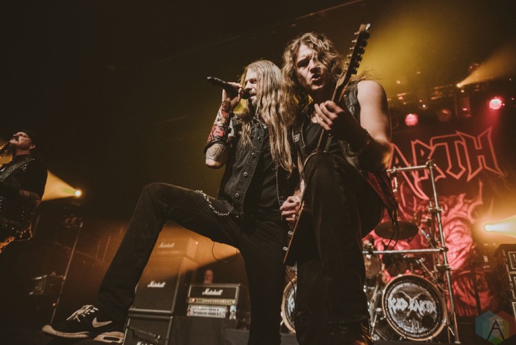 VANCOUVER, BC - MARCH 04: Iced Earth performs at Rickshaw Theatre in Vancouver on March 04, 2018. (Photo: Tim Nguyen/Aesthetic Magazine)