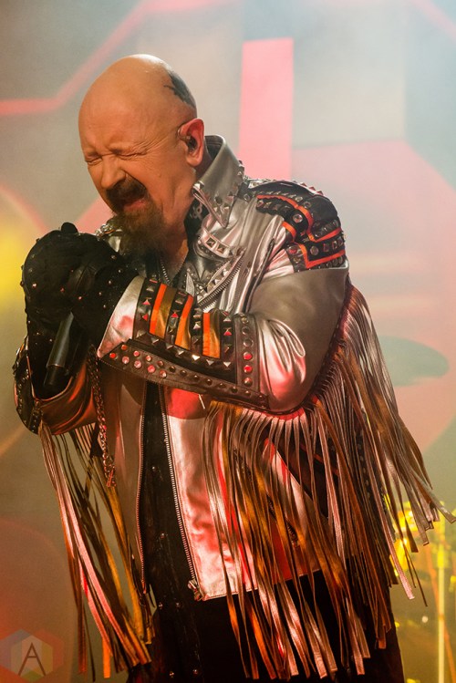 OSHAWA, ON - MARCH 28: Judas Priest performs at Tribute Communities Centre in Oshawa on March 28, 2018. (Photo: Tyler Roberts/Aesthetic Magazine)