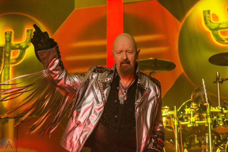 OSHAWA, ON - MARCH 28: Judas Priest performs at Tribute Communities Centre in Oshawa on March 28, 2018. (Photo: Tyler Roberts/Aesthetic Magazine)