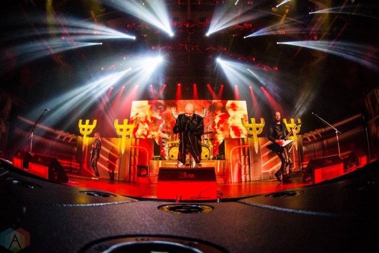OSHAWA, ON - MARCH 28: Judas Priest performs at Tribute Communities Centre in Oshawa on March 28, 2018. (Photo: Tyler Roberts/Aesthetic Magazine)