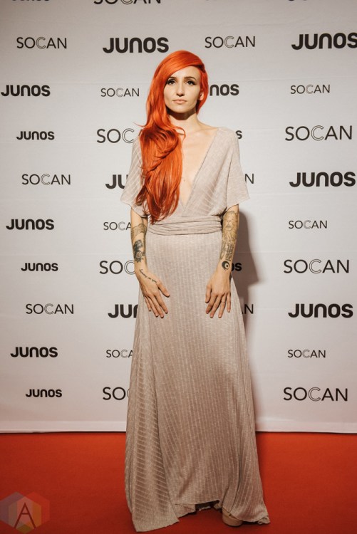 VANCOUVER, BC - MARCH 24: Lights attends the Juno Gala Dinner at Vancouver Convention Centre East in Vancouver, BC on March 24, 2018. (Photo: Tim Nguyen/Aesthetic Magazine)