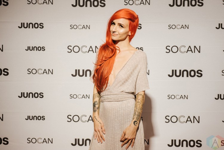 VANCOUVER, BC - MARCH 24: Lights attends the Juno Gala Dinner at Vancouver Convention Centre East in Vancouver, BC on March 24, 2018. (Photo: Tim Nguyen/Aesthetic Magazine)