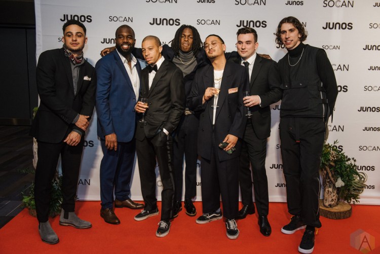 VANCOUVER, BC - MARCH 24: Daniel Caesar attends the Juno Gala Dinner at Vancouver Convention Centre East in Vancouver, BC on March 24, 2018. (Photo: Tim Nguyen/Aesthetic Magazine)