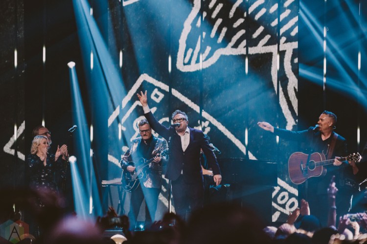VANCOUVER, BC - MARCH 25: Barenaked Ladies perform at the Juno Awards at Rogers Arena in Vancouver on March 25, 2018. (Photo: Tim Nugyen/Aesthetic Magazine)