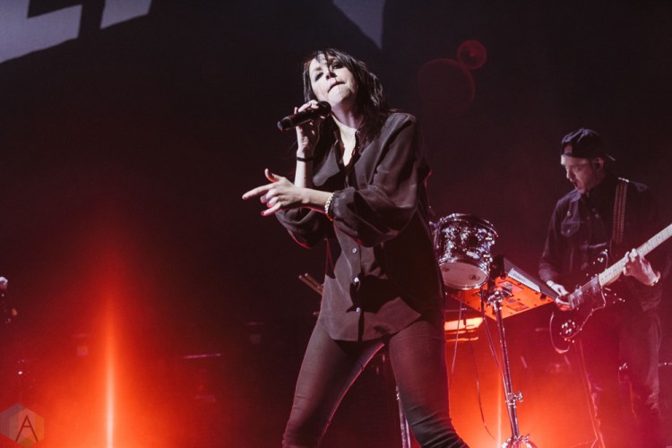 MANCHESTER, UK - MARCH 03: K.Flay performs at Manchester Arena in Manchester on March 03, 2018. (Photo: Priti Shikotra/Aesthetic Magazine)