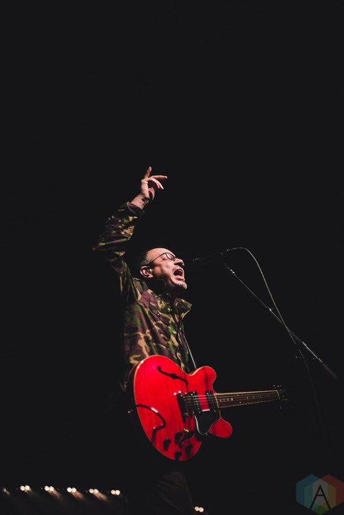 TORONTO, ON - MARCH 16: Matthew Good performs at Rebel in Toronto on March 16, 2018. (Photo: Sarah McNeil/Aesthetic Magazine)