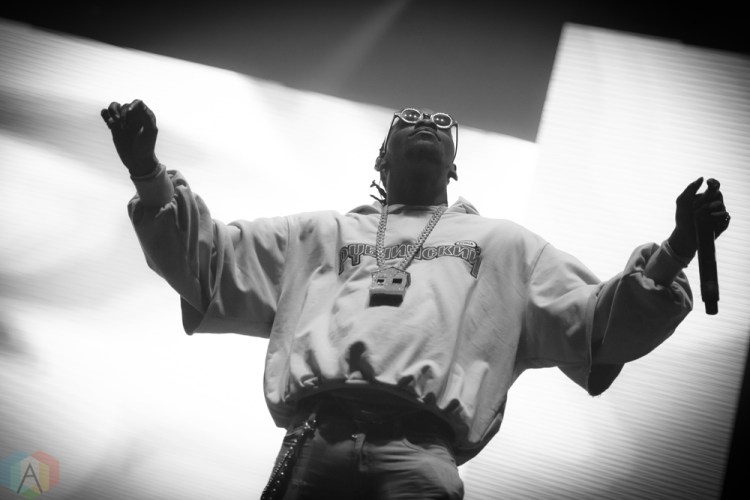NEW ORLEANS, LA - MARCH 09: Migos performs at Buku Festival in New Orleans on March 09, 2018. (Photo: Kelli Binnings/Aesthetic Magazine)
