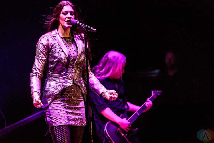 TORONTO, ON - MARCH 21: Nightwish performs at Massey Hall in Toronto on March 21, 2018. (Photo: David McDonald/Aesthetic Magazine)