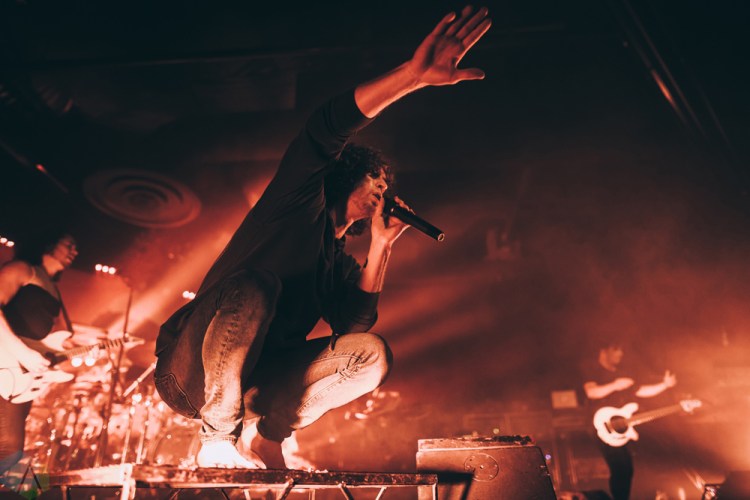 SACRAMENTO, CA - MARCH 03: Nothing More performs at Ace of Spades in Sacramento, California on March 03, 2018. (Photo: Kyle Simmons/Aesthetic Magazine)