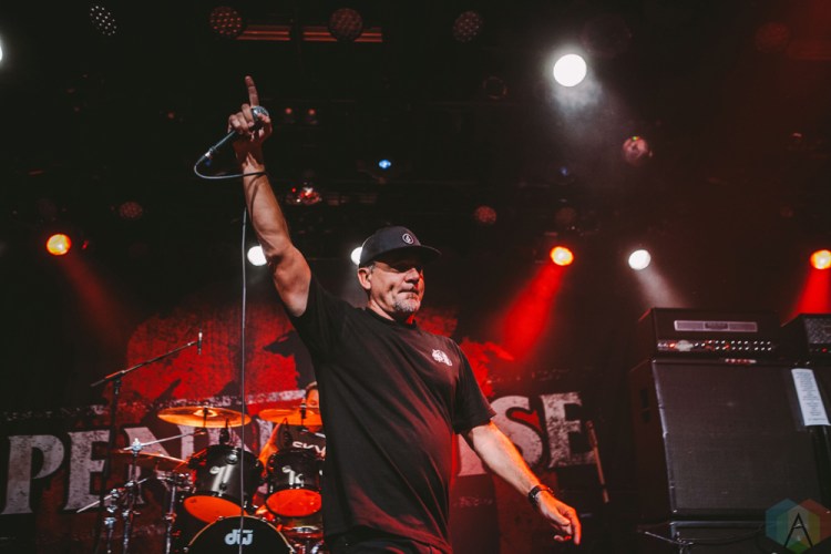 VANCOUVER, BC - MARCH 14: Pennywise performs at Commodore Ballroom in Vancouver on March 14, 2018. (Photo: Ray Maichin/Aesthetic Magazine)