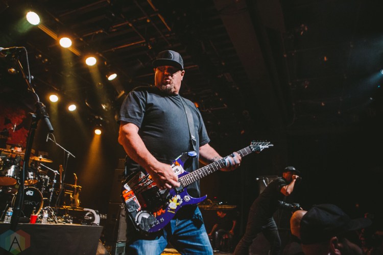 VANCOUVER, BC - MARCH 14: Pennywise performs at Commodore Ballroom in Vancouver on March 14, 2018. (Photo: Ray Maichin/Aesthetic Magazine)