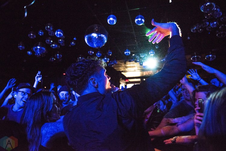 TORONTO, ON - MARCH 01: Rich Aucoin performs at Drake Hotel in Toronto on March 01, 2018. (Photo: Morgan Hotston/Aesthetic Magazine)