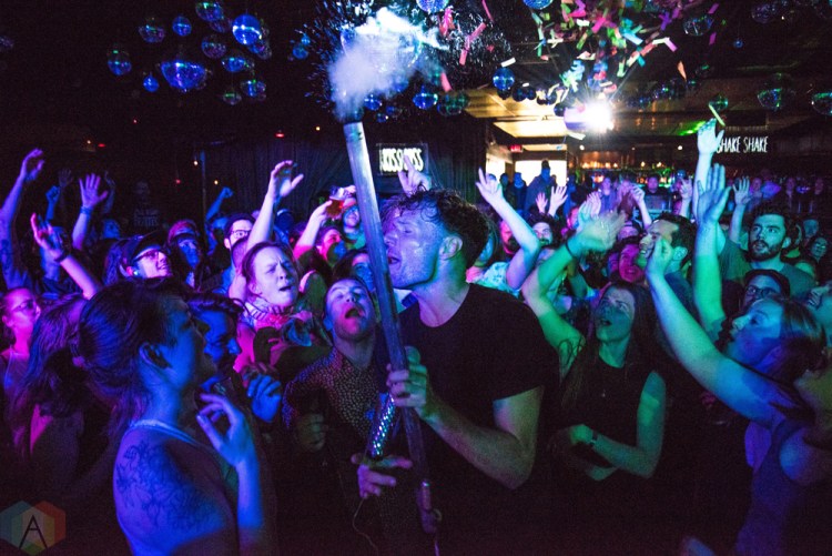 TORONTO, ON - MARCH 01: Rich Aucoin performs at Drake Hotel in Toronto on March 01, 2018. (Photo: Morgan Hotston/Aesthetic Magazine)