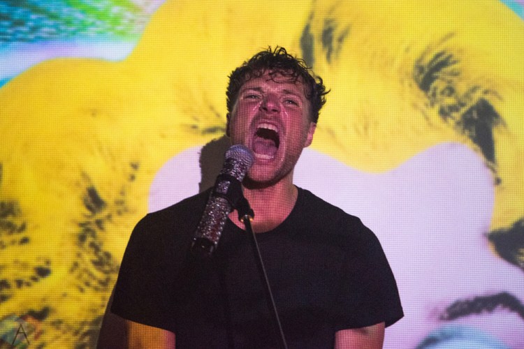 TORONTO, ON - MARCH 01: Rich Aucoin performs at Drake Hotel in Toronto on March 01, 2018. (Photo: Morgan Hotston/Aesthetic Magazine)