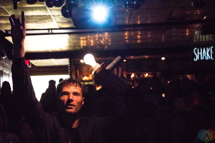 TORONTO, ON - MARCH 01: Rich Aucoin performs at Drake Hotel in Toronto on March 01, 2018. (Photo: Morgan Hotston/Aesthetic Magazine)