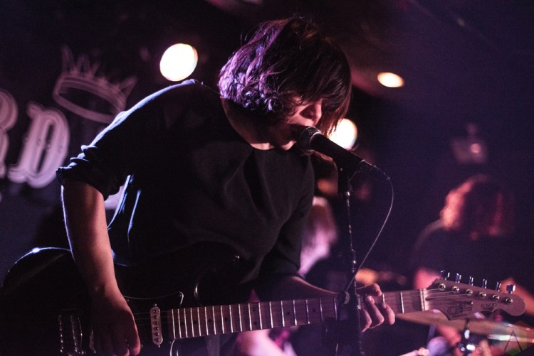 TORONTO, ON - MARCH 14: Screaming Females performs at Hard Luck Bar in Toronto on March 14, 2018. (Photo: Morgan Hotston/Aesthetic Magazine)