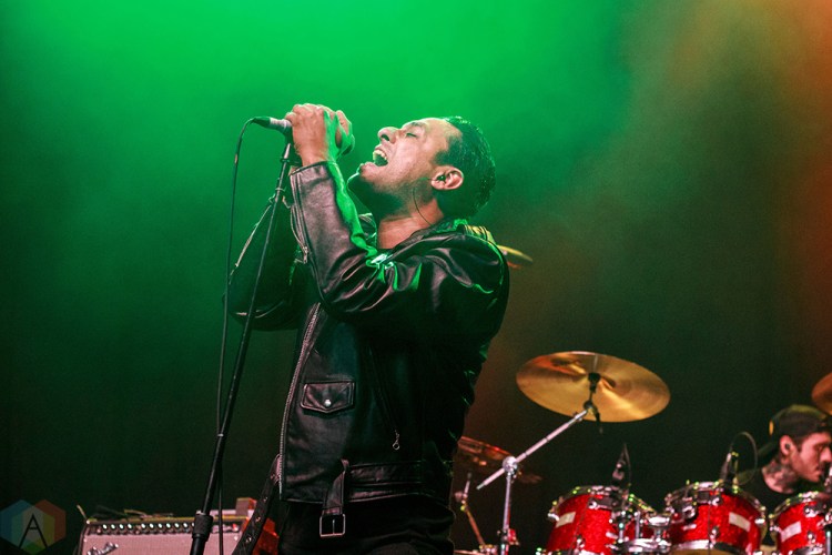 COSTA MESA, CA - MARCH 16: Strung Out performs at Musink Festival at OC Fair & Event Center in Costa Mesa, California on March 16, 2018. (Photo: James Alvarez/Aesthetic Magazine)