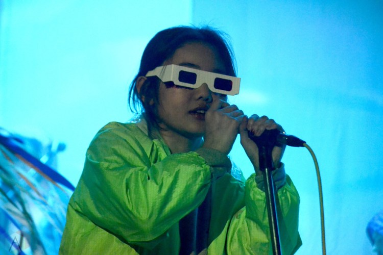 TORONTO, ON - MARCH 30: Superorganism performs at The Mod Club in Toronto on March 30, 2018. (Photo: Patrick Bales/Aesthetic Magazine)