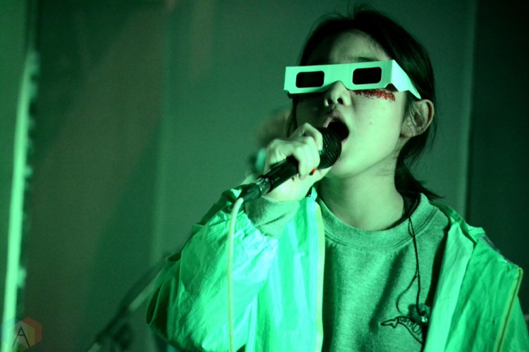 TORONTO, ON - MARCH 30: Superorganism performs at The Mod Club in Toronto on March 30, 2018. (Photo: Patrick Bales/Aesthetic Magazine)