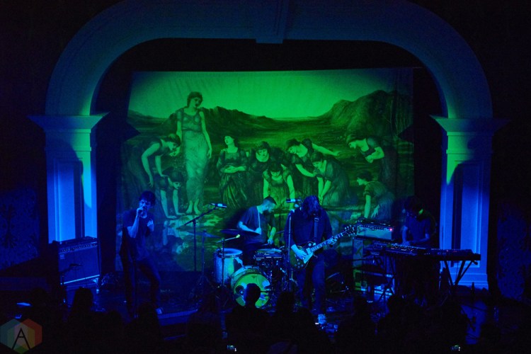 TORONTO, ON - MARCH 15: Suuns performs at The Great Hall in Toronto on March 15, 2018. (Photo: Morgan Harris/Aesthetic Magazine)