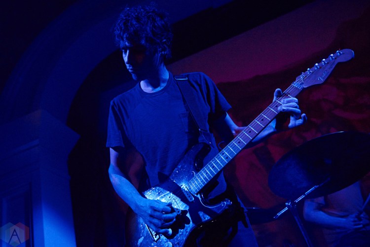 TORONTO, ON - MARCH 15: Suuns performs at The Great Hall in Toronto on March 15, 2018. (Photo: Morgan Harris/Aesthetic Magazine)