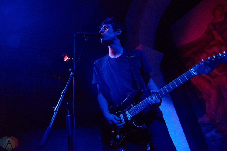 TORONTO, ON - MARCH 15: Suuns performs at The Great Hall in Toronto on March 15, 2018. (Photo: Morgan Harris/Aesthetic Magazine)