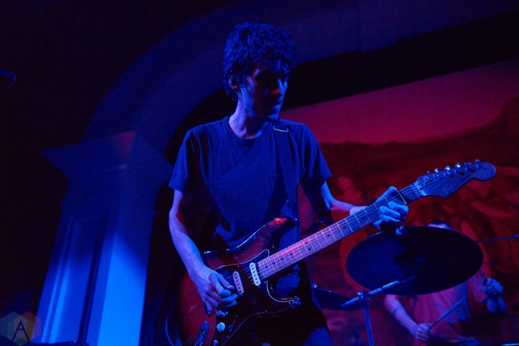 TORONTO, ON - MARCH 15: Suuns performs at The Great Hall in Toronto on March 15, 2018. (Photo: Morgan Harris/Aesthetic Magazine)