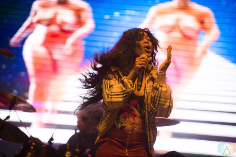 NEW ORLEANS, LA - MARCH 09: SZA performs at Buku Festival in New Orleans on March 09, 2018. (Photo: Kelli Binnings/Aesthetic Magazine)