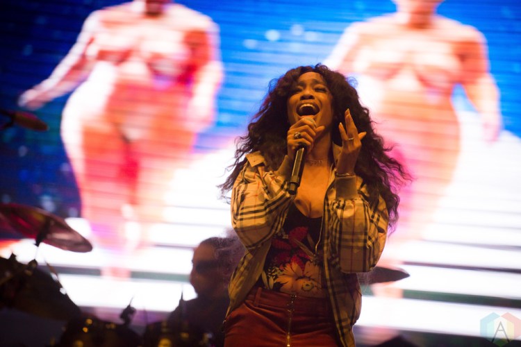 NEW ORLEANS, LA - MARCH 09: SZA performs at Buku Festival in New Orleans on March 09, 2018. (Photo: Kelli Binnings/Aesthetic Magazine)