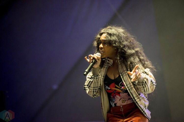 NEW ORLEANS, LA - MARCH 09: SZA performs at Buku Festival in New Orleans on March 09, 2018. (Photo: Kelli Binnings/Aesthetic Magazine)