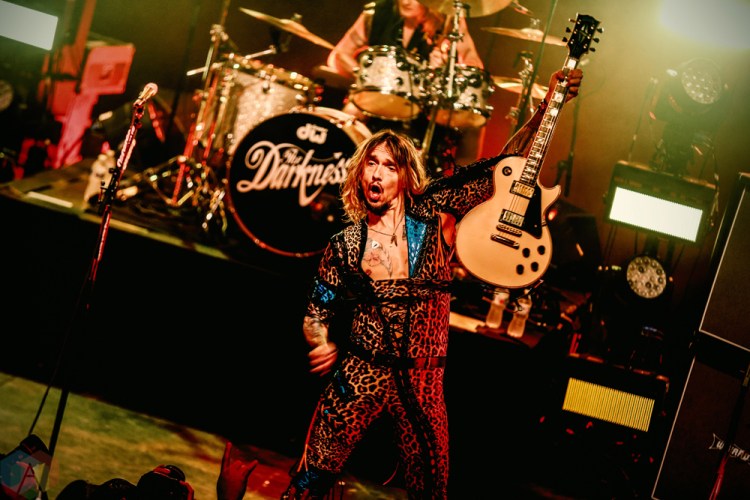 LOS ANGELES, CA - MARCH 29: The Darkness performs at Fonda Theatre in Los Angeles on March 29, 2018. (Photo: Melanie Escombe/Aesthetic Magazine)