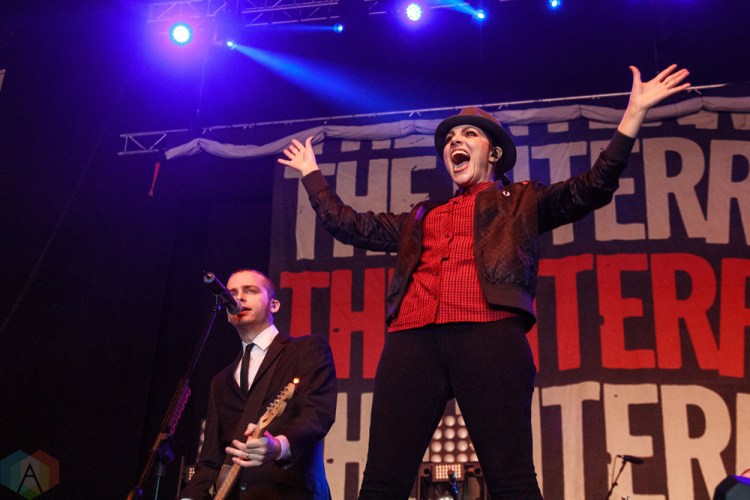 COSTA MESA, CA - MARCH 17: The Interrupters perform at Musink Festival at OC Fair & Event Center in Costa Mesa, California on March 17, 2018. (Photo: James Alvarez/Aesthetic Magazine)