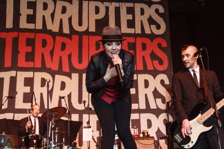 COSTA MESA, CA - MARCH 17: The Interrupters perform at Musink Festival at OC Fair & Event Center in Costa Mesa, California on March 17, 2018. (Photo: James Alvarez/Aesthetic Magazine)