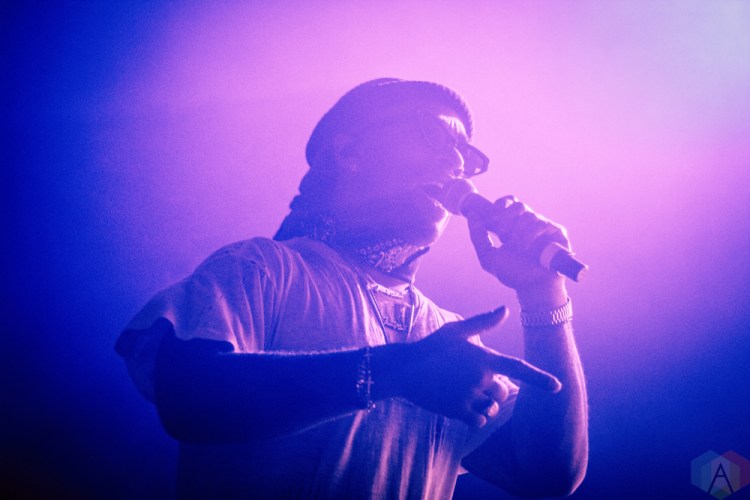 VANCOUVER, BC - FEBRUARY 28: Ty Dolla Sign performs at Vogue Theatre in Vancouver on February 28, 2018. (Photo: Zee Khan/Aesthetic Magazine)