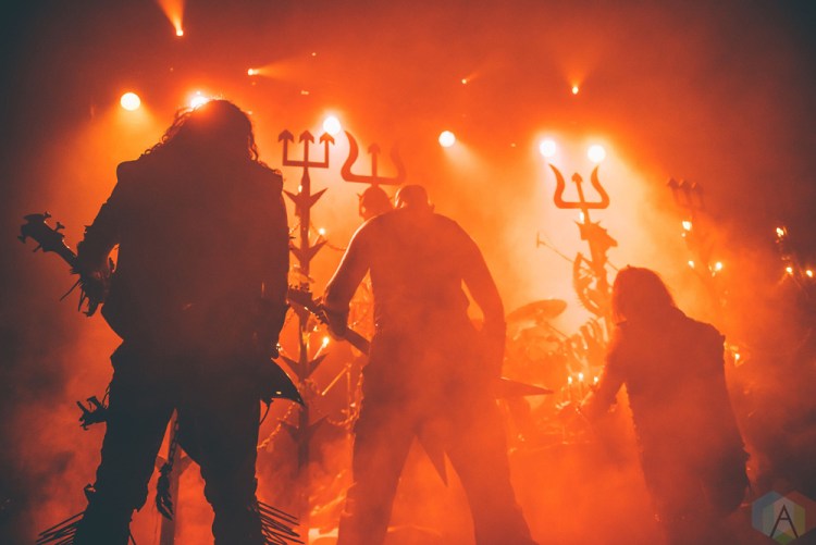 VANCOUVER, BC - MARCH 12: Watain performs at Rickshaw Theatre in Vancouver on March 12, 2018. (Photo: Tim Nguyen/Aesthetic Magazine)