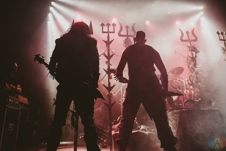 VANCOUVER, BC - MARCH 12: Watain performs at Rickshaw Theatre in Vancouver on March 12, 2018. (Photo: Tim Nguyen/Aesthetic Magazine)