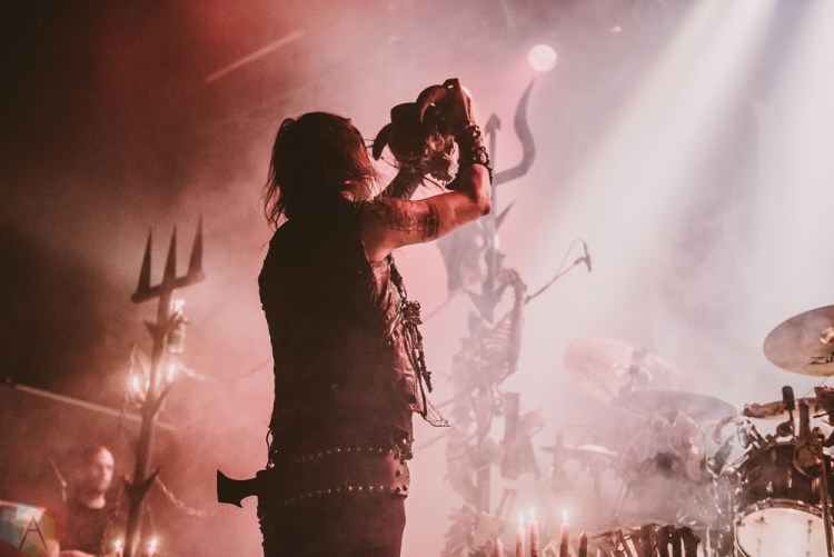 VANCOUVER, BC - MARCH 12: Watain performs at Rickshaw Theatre in Vancouver on March 12, 2018. (Photo: Tim Nguyen/Aesthetic Magazine)