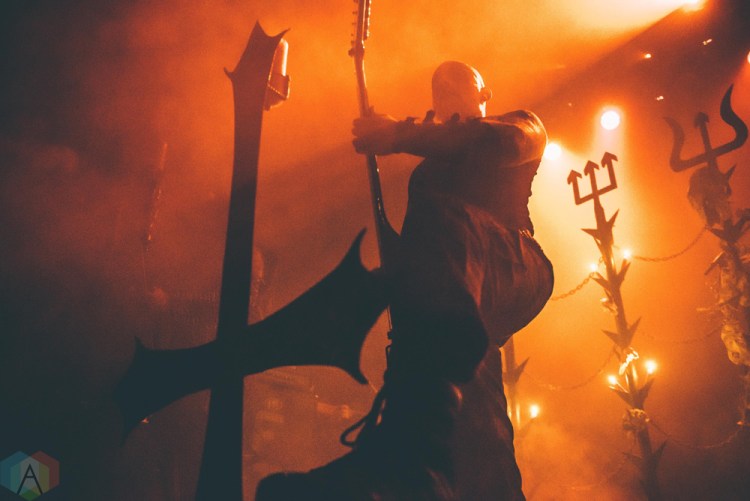 VANCOUVER, BC - MARCH 12: Watain performs at Rickshaw Theatre in Vancouver on March 12, 2018. (Photo: Tim Nguyen/Aesthetic Magazine)