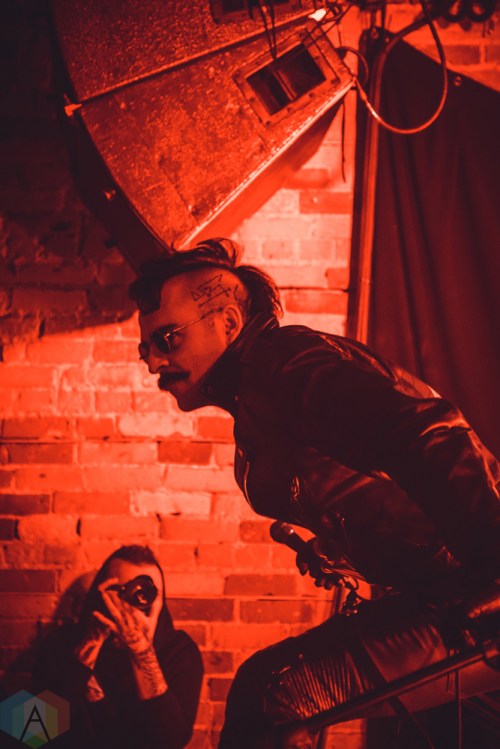 TORONTO, ON - APRIL 15: 3Teeth performs at Velvet Underground in Toronto on April 15, 2018. (Photo: Sarah McNeil/Aesthetic Magazine)