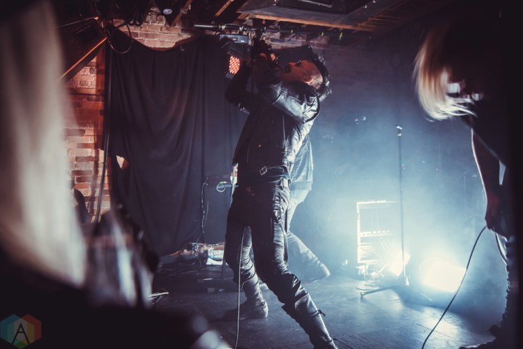 TORONTO, ON - APRIL 15: 3Teeth performs at Velvet Underground in Toronto on April 15, 2018. (Photo: Sarah McNeil/Aesthetic Magazine)