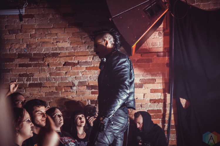 TORONTO, ON - APRIL 15: 3Teeth performs at Velvet Underground in Toronto on April 15, 2018. (Photo: Sarah McNeil/Aesthetic Magazine)