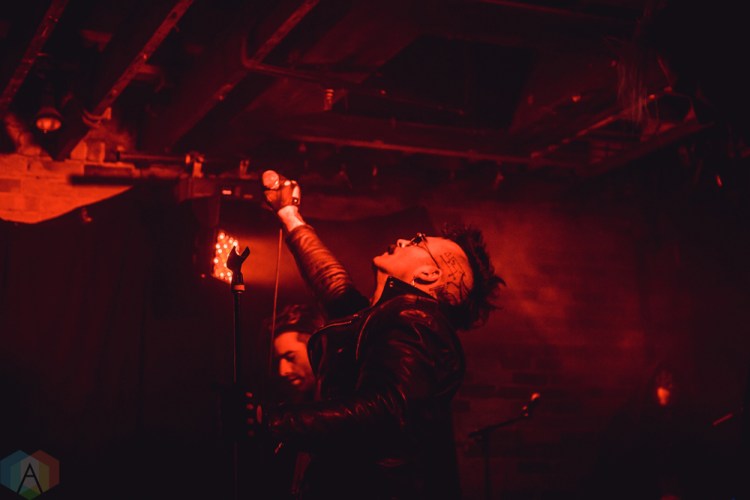 TORONTO, ON - APRIL 15: 3Teeth performs at Velvet Underground in Toronto on April 15, 2018. (Photo: Sarah McNeil/Aesthetic Magazine)