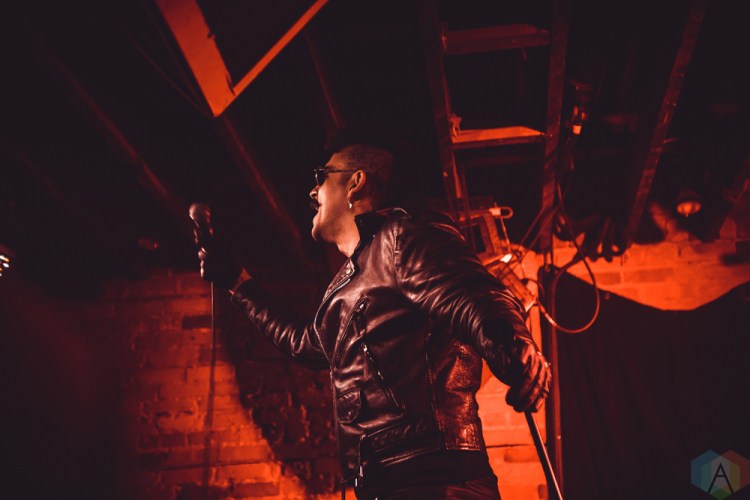 TORONTO, ON - APRIL 15: 3Teeth performs at Velvet Underground in Toronto on April 15, 2018. (Photo: Sarah McNeil/Aesthetic Magazine)