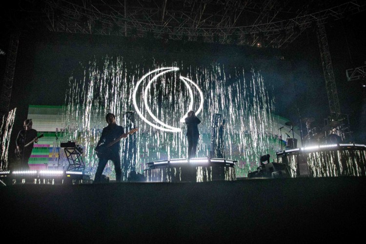 INDIO, CA - APRIL 22: A Perfect Circle performs at Coachella at Empire Polo Club in Indio, California on April 22, 2018. (Photo: Mark Ostrom)