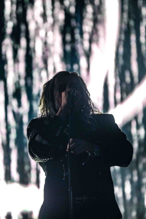 INDIO, CA - APRIL 22: A Perfect Circle performs at Coachella at Empire Polo Club in Indio, California on April 22, 2018. (Photo: Mark Ostrom)